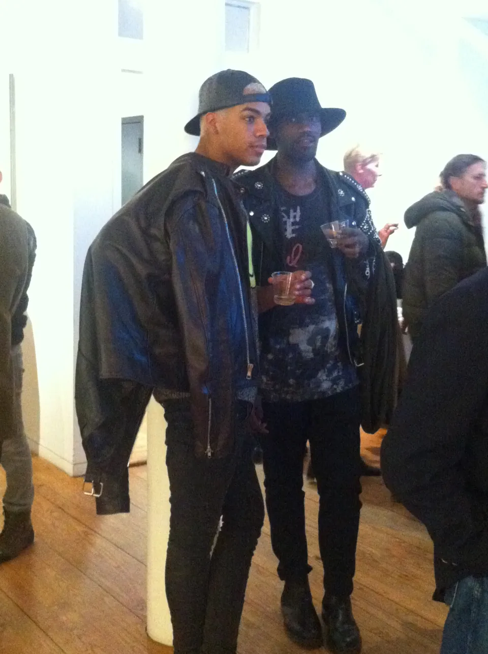 Visitors to the gallery – 2nd ‘Interpretive Realms’ exhibition 