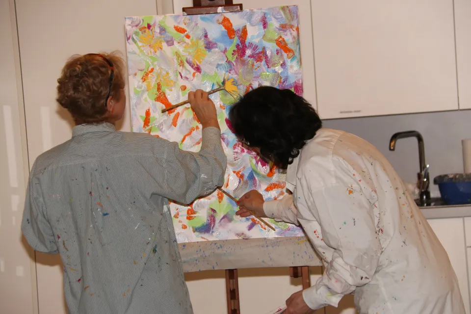 Live Performance zu gunsten der Kinderspital Zürich mit Susanne Baumann u. Isabelle Habegger
