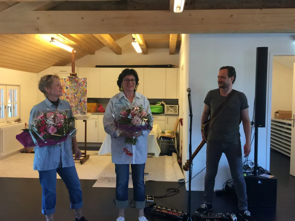Performance mit Dom Hakios an der 5. Schwyzer Kulturwochenende 2018 - Kulturhaus Bäch