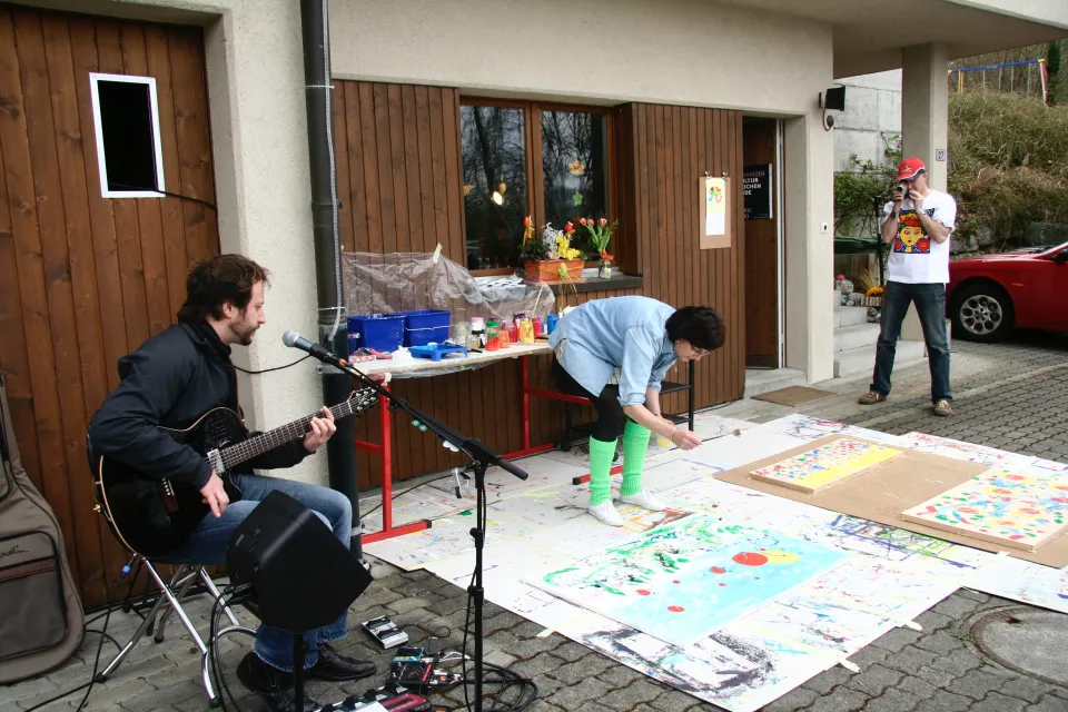 Performance mit Dom Hakios Kulturwochenende 2010