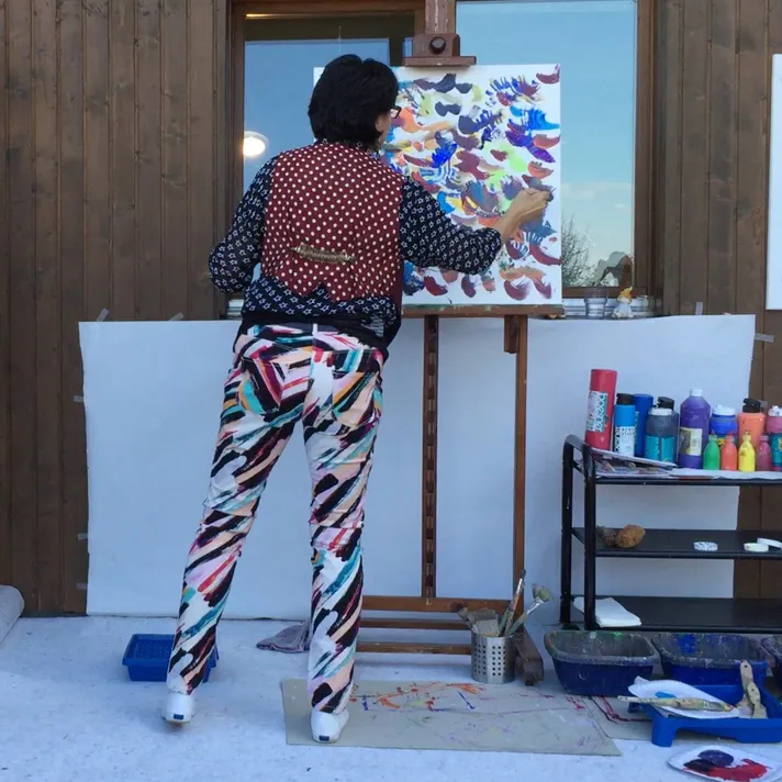 Performance 2015  mit Michaela Iwanosvky | 10 Jahres Atelier ISA Jubiläum