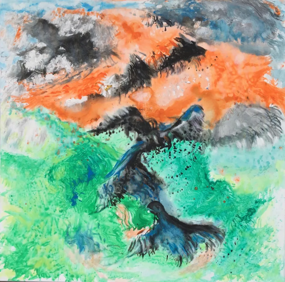 Le combat des aigles