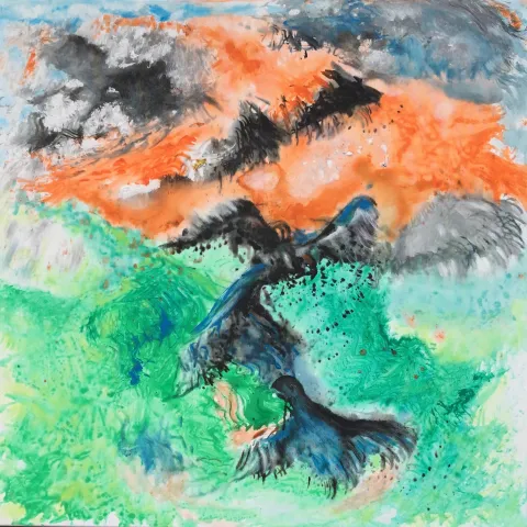 Le combat des aigles
